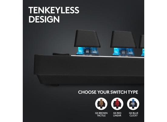 Logitech G PRO X TKL LIGHTSPEED Wireless Gaming Keyboard - Mechanical RGB - Black