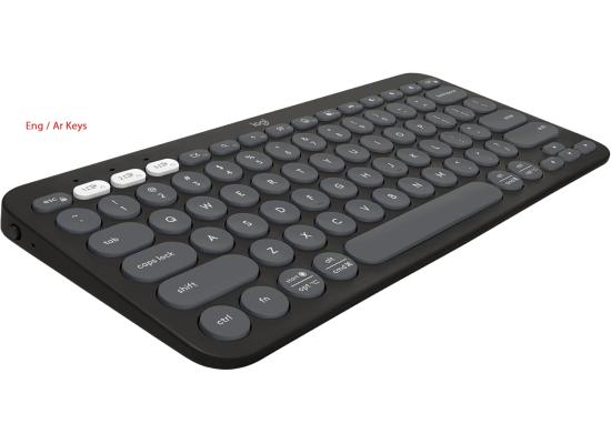 Logitech Keyboard Pebble Keys 2 K380s (Bluetooth) | Graphite 