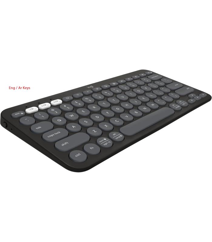 Logitech Keyboard Pebble Keys 2 K380s (Bluetooth) | Graphite