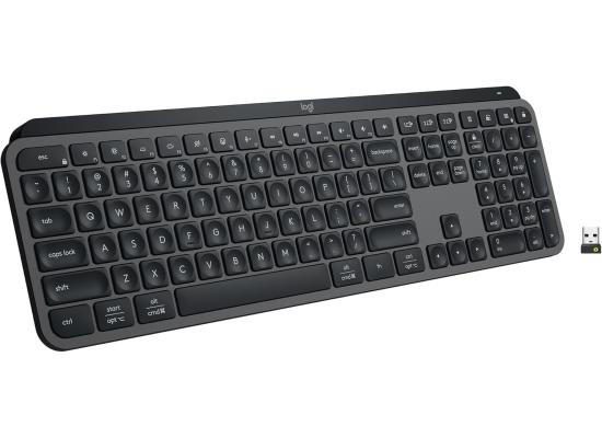 Logitech MX Keys S Wireless Keyboard, Backlighting, Bluetooth, USB C Rechargeable
