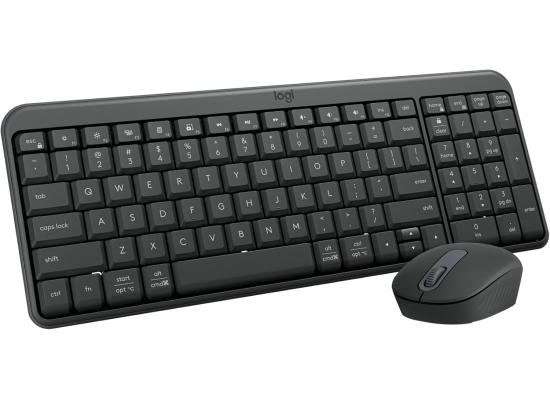 Logitech MK250 Bluetooth Wireless Mouse and Keyboard Combo | Durable Build - Windows/MacOS - Graphite