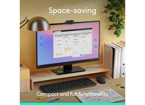 Logitech MK250 Bluetooth Wireless Mouse and Keyboard Combo | Durable Build - Windows/MacOS - Graphite