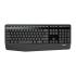 Logitech MK345 with Palm Rest and Comfortable Wireless Keyboard and Mouse Combo - Graphite