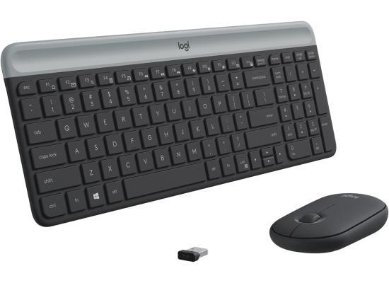 Logitech MK470 Slim Wireless Keyboard and Mouse Combo - Graphite