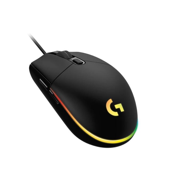 Logitech G203 LIGHTSYNC RGB 6 Button Gaming Mouse | Black