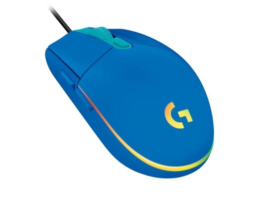  Logitech G203 LIGHTSYNC RGB 6 Button Gaming Mouse | Blue
