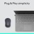 Logitech M185 Wireless Mouse | 1000 DPI Optical Tracking | Ambidextrous PC/Mac/Laptop