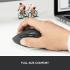Logitech M720 Triathlon Wireless Mouse, Bluetooth, USB Unifying Receiver