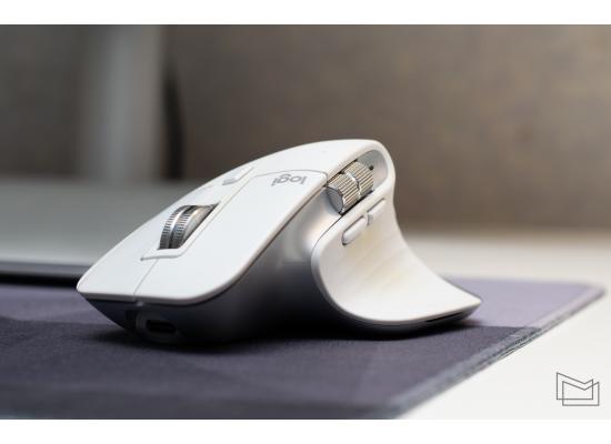 Logitech MX Master 3S Wireless Mouse – 8K DPI, Quiet Clicks, MagSpeed Scroll | Best Productivity Mouse | Pale Gray | 910-006572
