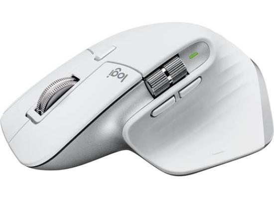 Logitech MX Master 3S Wireless Mouse – 8K DPI, Quiet Clicks, MagSpeed Scroll | Best Productivity Mouse | Pale Gray | 910-006572