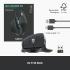 Logitech MX Master 3S Wireless Mouse - 8K DPI, Quiet Clicks, MagSpeed Scrolling, Bluetooth and USB-C, Graphite