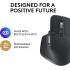 Logitech MX Master 3S Wireless Mouse - 8K DPI, Quiet Clicks, MagSpeed Scrolling, Bluetooth and USB-C, Graphite