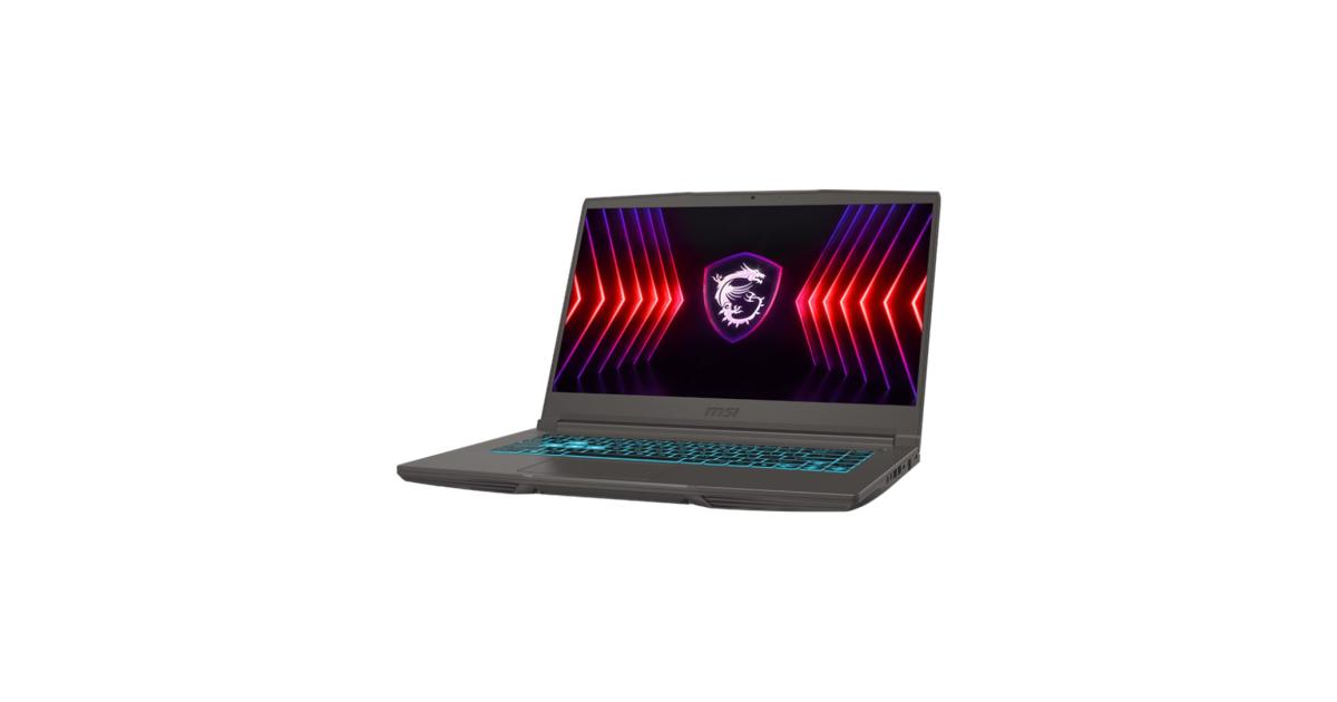 MSI GF63 Thin Core i5 12th Gen 8GB RAM NVIDIA GeForece RTX