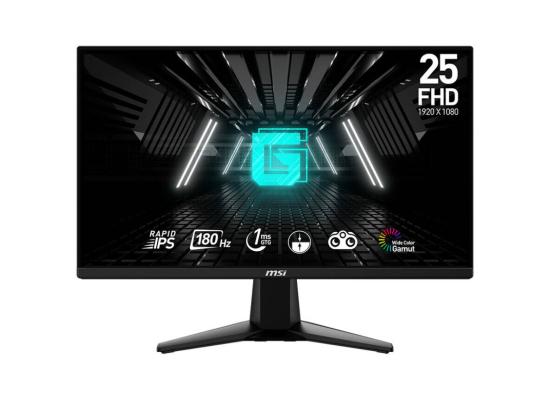 MSI Gaming Monitor G255F 25 inch IPS  Full HD 180Hz 300nits AMD FreeSync™ Frameless Design | 1ms Fast Response Time | 3 Years Warranty