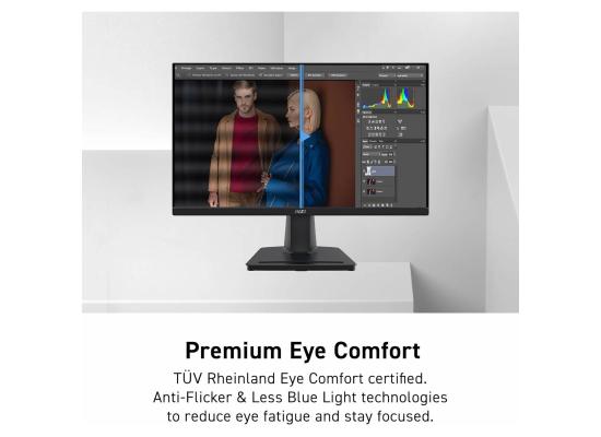 MSI PRO MP225V,22-inch VA 1920 x 1080 (FHD) Computer Monitor, 100Hz, Adaptive-Synch, HDMI, Video Port, VESA Mountable, Tilt, 1ms, Black /2 Years Warranty