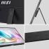 MSI PRO MP165 E6 - Portable Monitor - 15.6-Inch FHD , IPS, 60Hz, 4ms - Eye care - Built-in speaker/mic - HDMI 2.0b, USB C (15WPD) -  Vesa Mount, Black