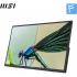 MSI PRO MP165 E6 - Portable Monitor - 15.6-Inch FHD , IPS, 60Hz, 4ms - Eye care - Built-in speaker/mic - HDMI 2.0b, USB C (15WPD) -  Vesa Mount, Black