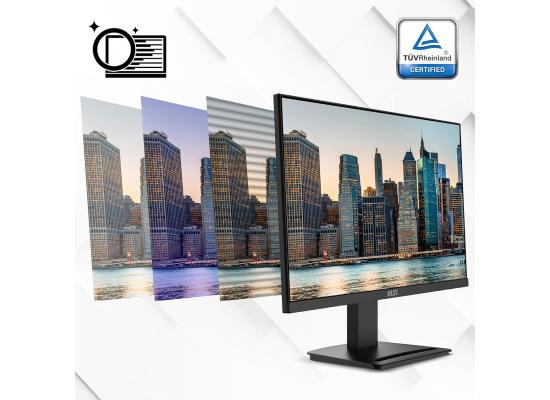 MSI PRO MP2412, 24" Monitor, 1920 x 1080 (FHD), FreeSync, 100Hz, TUV Certified Eyesight Protection, 1ms, VESA Mountable, HDMI™ & Display Port (1.2a), Black /2 Years Warranty