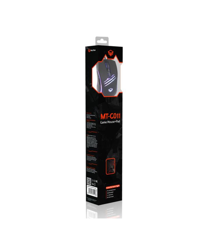 MeeTion MT-C011 Wired Gaming Combo Mouse And Pad