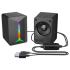 MeeTion SP2011 Gaming Stereo Speakers - RGB LED Lighting, 6W Output