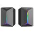 MeeTion SP2011 Gaming Stereo Speakers - RGB LED Lighting, 6W Output