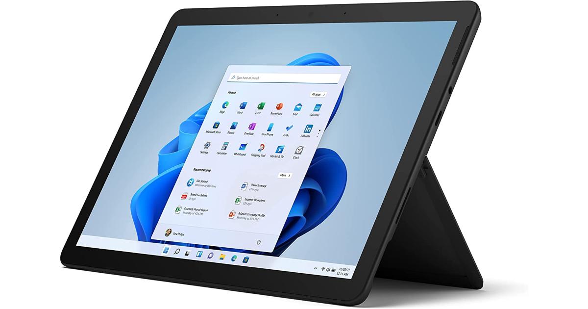 Microsoft Surface Go 3 - Core i3 -128GB - 8GB RAM - Matte Black- 2