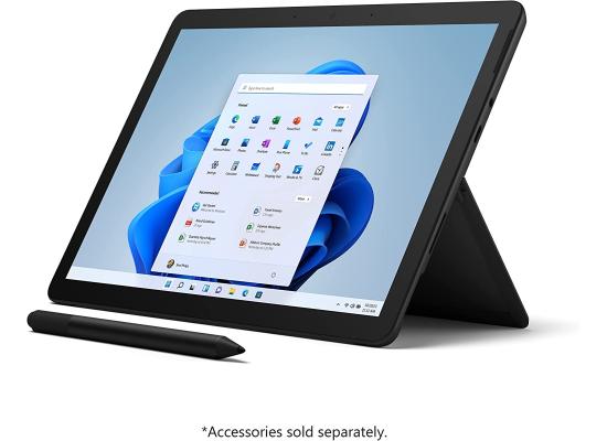 Microsoft Surface Go 3 - Core i3 -128GB - 8GB RAM - Matte Black- 2-in-1 tablet & laptop for small Business