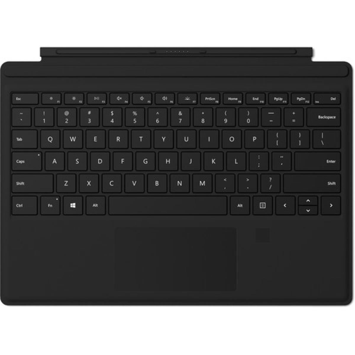 Microsoft Surface Pro Type Cover with Fingerprint ID | Black