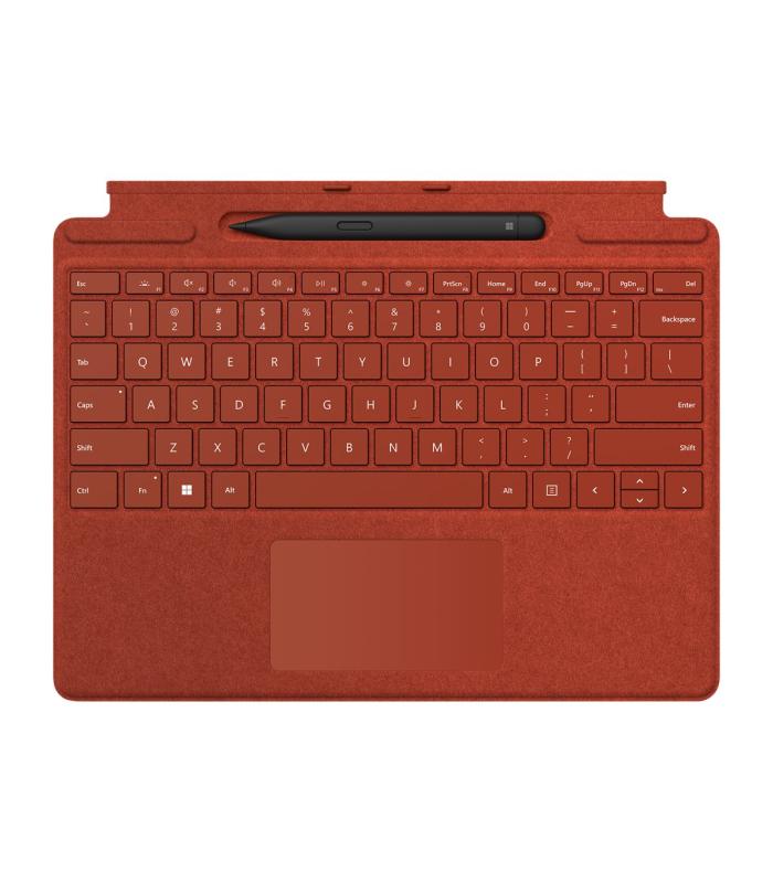Microsoft Surface Pro Signature Keyboard with Microsoft Surface Slim Pen 2 - RED