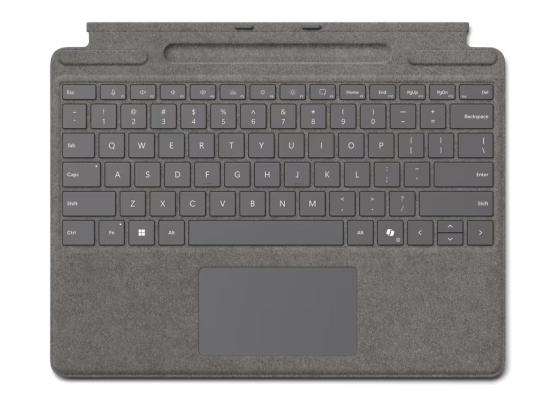 Microsoft Surface Pro Signature Keyboard With Copilot+ PC Key |PLATINUM