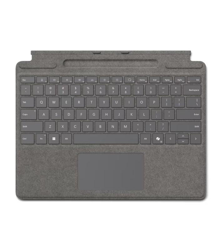 Microsoft Surface Pro Signature Keyboard With Copilot+ PC Key |PLATINUM