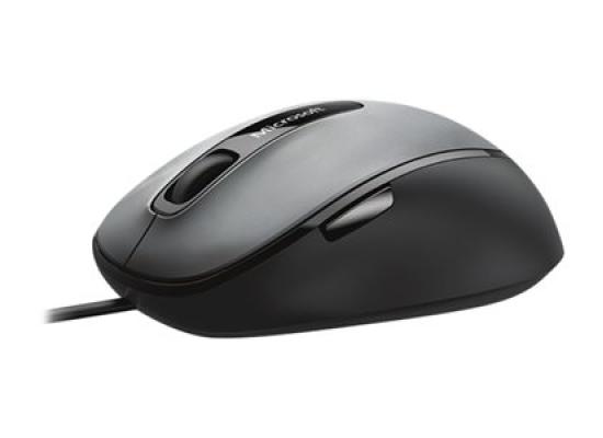 Microsoft Comfort Mouse 4500 5 Button Wired Compact BlueTrack Mouse | Black