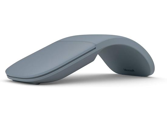 Microsoft  Surface Arc Snap Flat Connect Via Bluetooth Mouse | Ice Blue Color