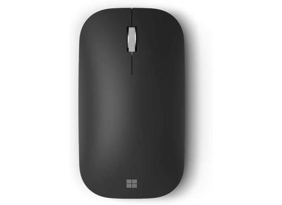 Microsoft Modern Mobile Mouse - Hand Use design with Metal Scroll Wheel | Black