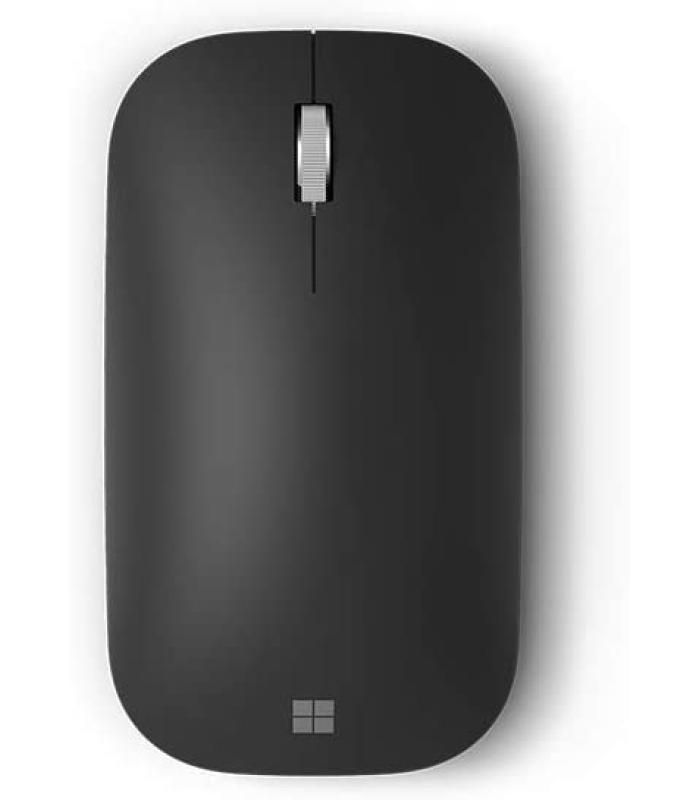 Microsoft Modern Mobile Mouse Hand Use design with Metal Scroll Wheel | Black new