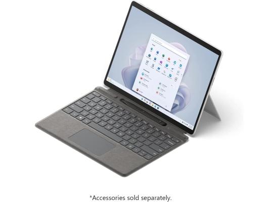 Microsoft Surface Pro 9 for Business | Platinum  (Wi-Fi + 5G) | 128GB