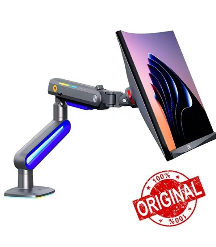 NB NORTH BAYOU G70 GAMING Monitor Stand ARM RGB DESK MOUNT - 22-inch up to 60-inch monitors