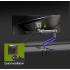 NB NORTH BAYOU G70 GAMING Monitor Stand ARM RGB DESK MOUNT - 22-inch up to 60-inch monitors