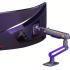 NB NORTH BAYOU G70 GAMING Monitor Stand ARM RGB DESK MOUNT - 22-inch up to 60-inch monitors