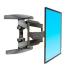 NB North Bayou 767-L600 TV Wall Mount Bracket - 45 to 70 Inch - Full Motion Swivel & Tilt