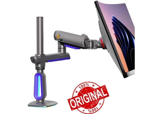 NB NORTH BAYOU G80 Gaming Monitor Stand ARM RGB Desk Mount for 32-inch to 60-inch Monitors