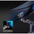 NB NORTH BAYOU G80 Gaming Monitor Stand ARM RGB Desk Mount for 32-inch to 60-inch Monitors