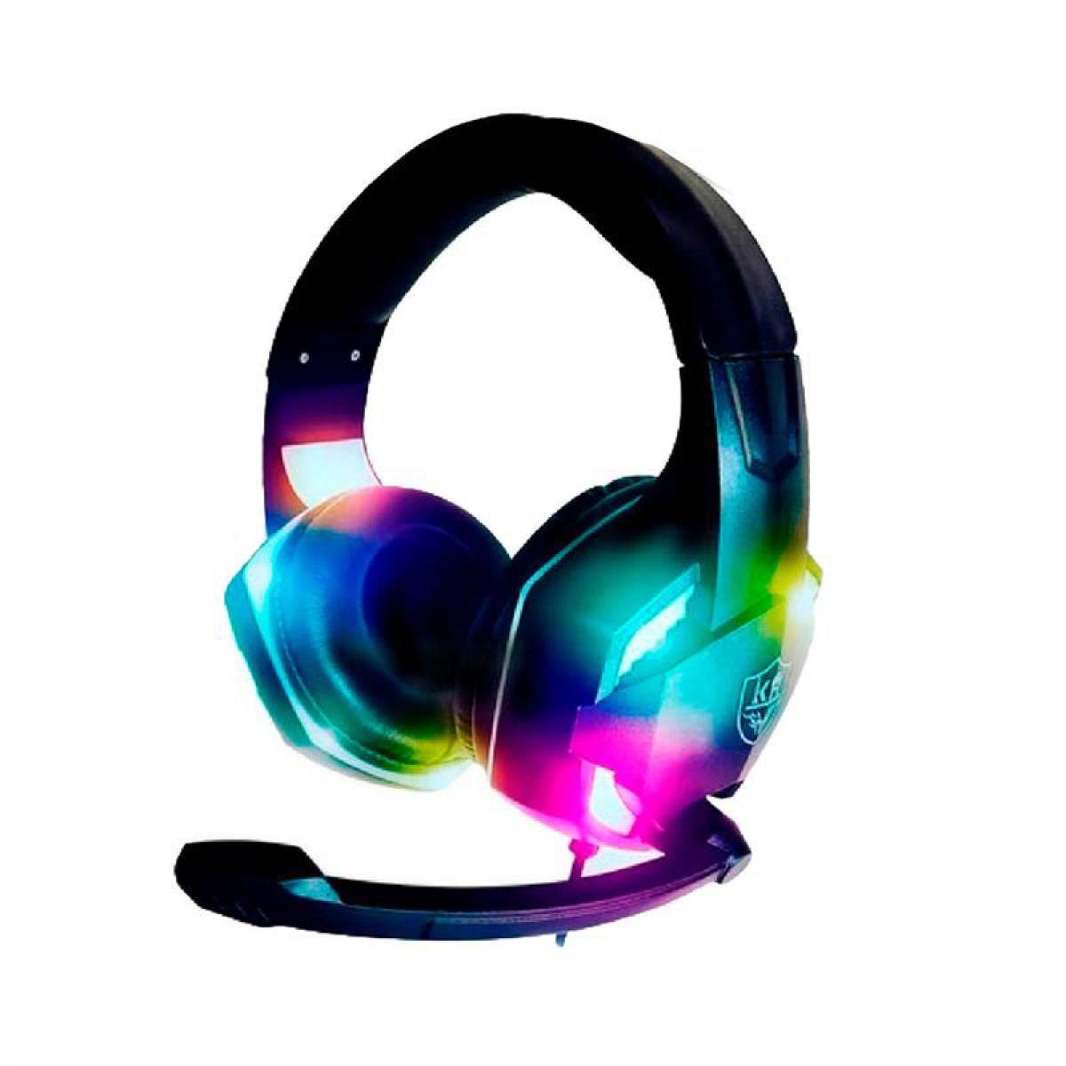 Headset Streaming Gaming  KR-GM303 headsets with RGB light