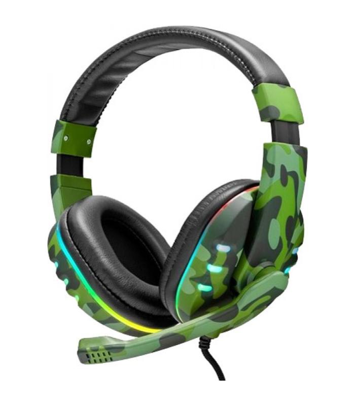 Headset Streaming Gaming  KR-GM602 headsets with RGB light
