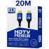 HDMI 2.0 Premium High-Speed 4K UHD Cable 20M with ARC Support | Long Distance HDMI Cable