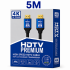 HDMI 2.0 Premium High-Speed 4K UHD Cable 5M with ARC Support | 5 Meter HDMI Cable