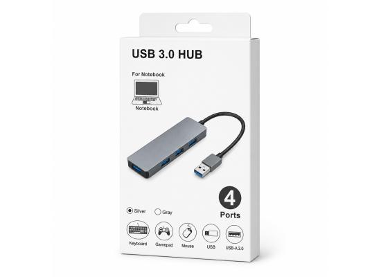 USB 3.0 HUB 4 Ports Speed Data Transfer Adapter