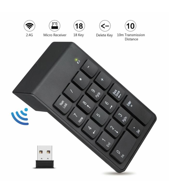 USB Wireless Mini Numeric Keypad USB Wireless Mini Numeric Keypad