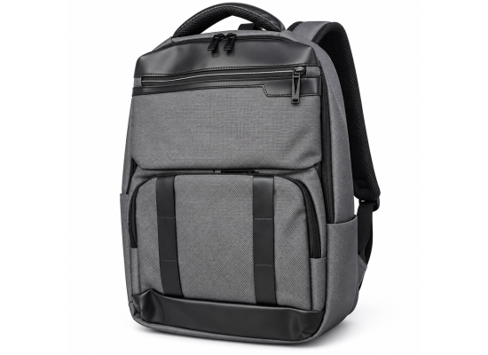 S3620 Black Laptop Backpack 15.6" - USB Charging Port