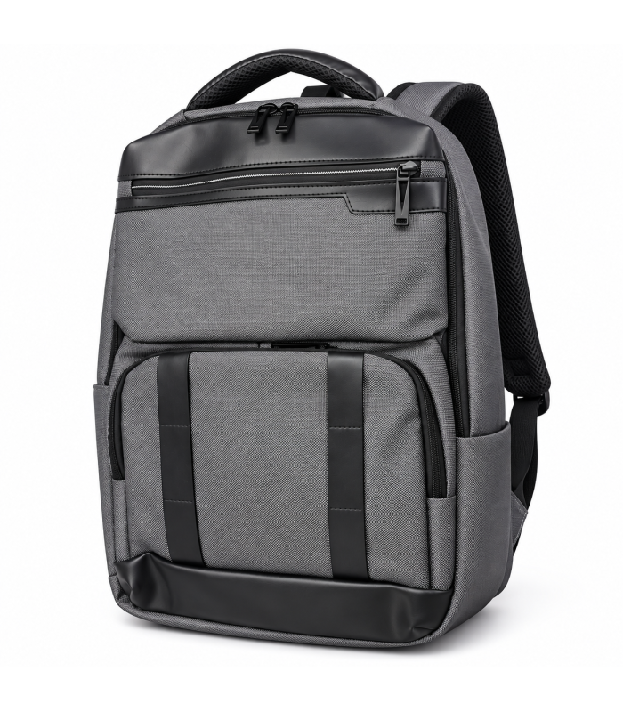 S3620 Black Laptop Backpack 15.6" - USB Charging Port